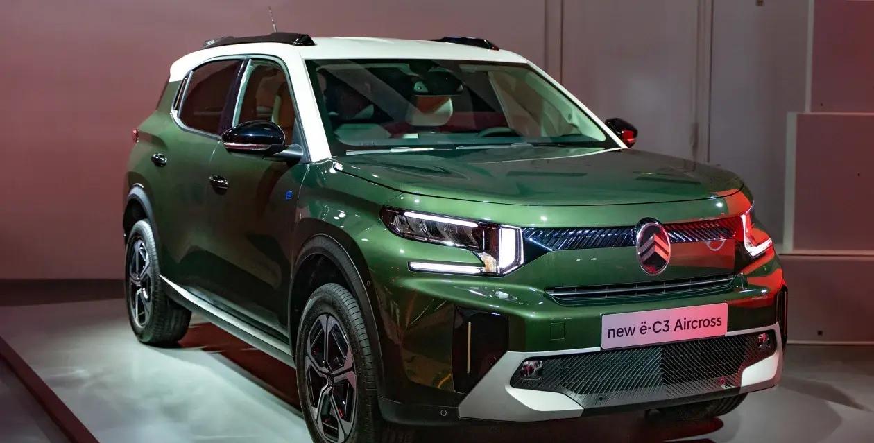 1.2T三缸动力 七座小型SUV，全新雪铁龙C3 AIRCROSS实车曝光