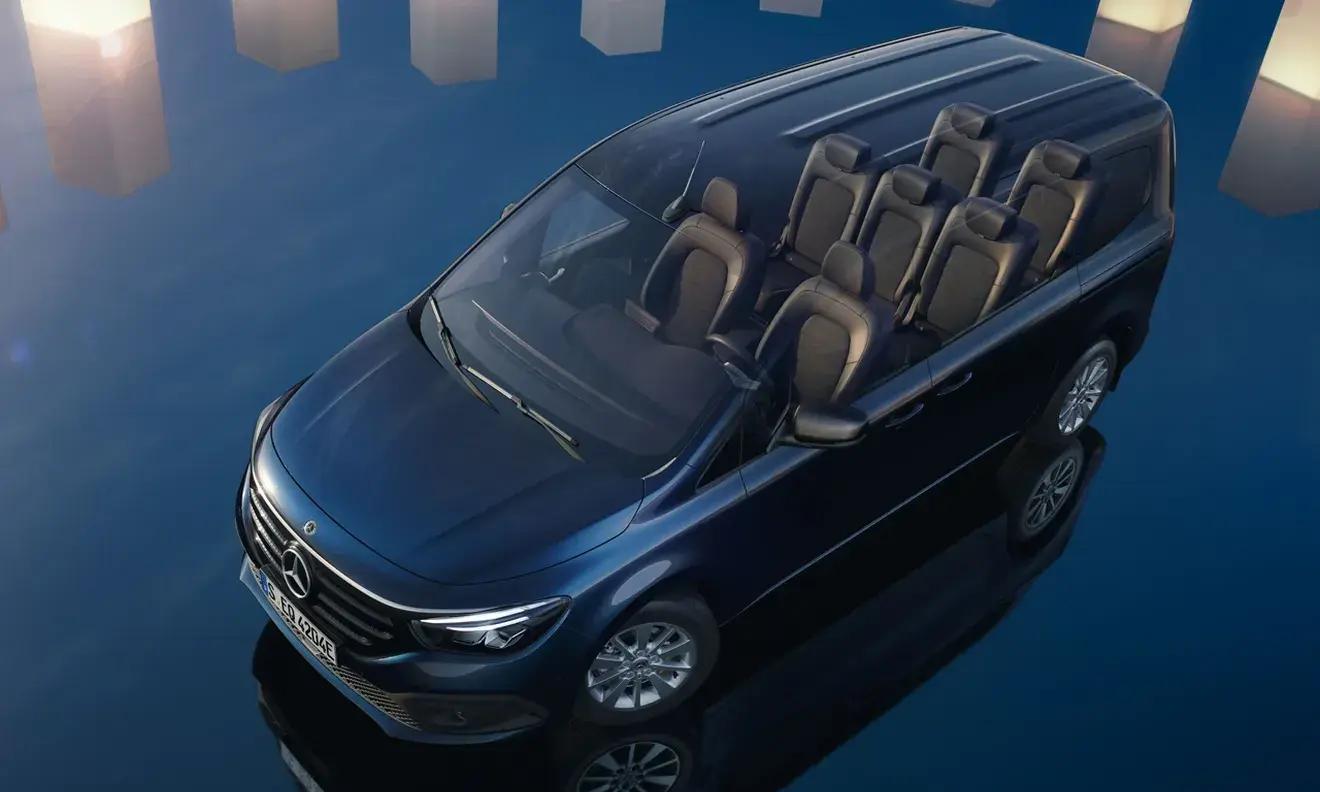 约合27万元起售 电动7座MPV，奔驰EQT长轴版海外上市