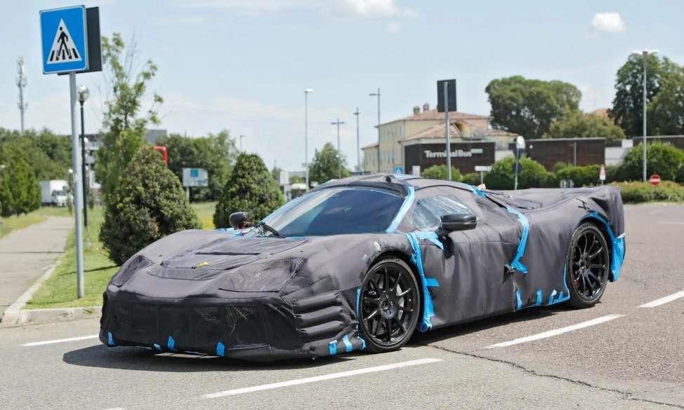 新车  LaFerrari继任者要来了？法拉利全新旗舰跑车测试车曝光
