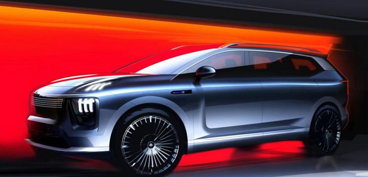 昊铂旗下全新SUV 将于2024广州车展首发亮相 昊铂HL官图发布