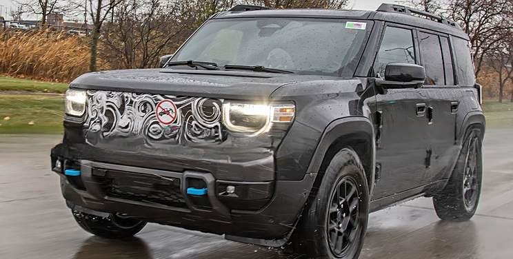 能越野的电动SUV 有几分捷途旅行者的味道 Jeep Recon谍照曝光