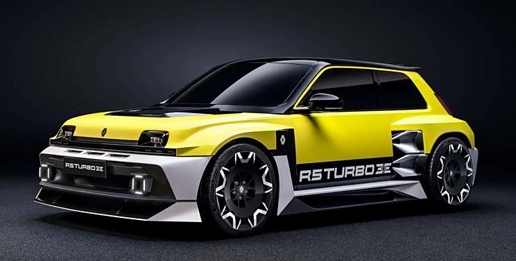 雷诺5 Turbo 3E曝光：超500马力双电机后驱，小钢炮再燃激情！