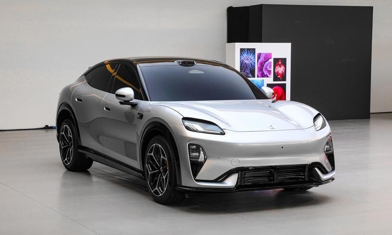 赛豆科技AIVA ME7实车曝光 纯电运动轿跑SUV新选择